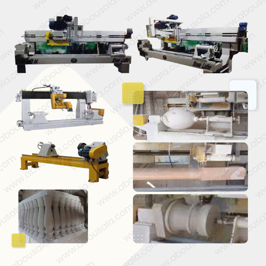 Customized Stone Lathe From One Axis To More Than One Axis