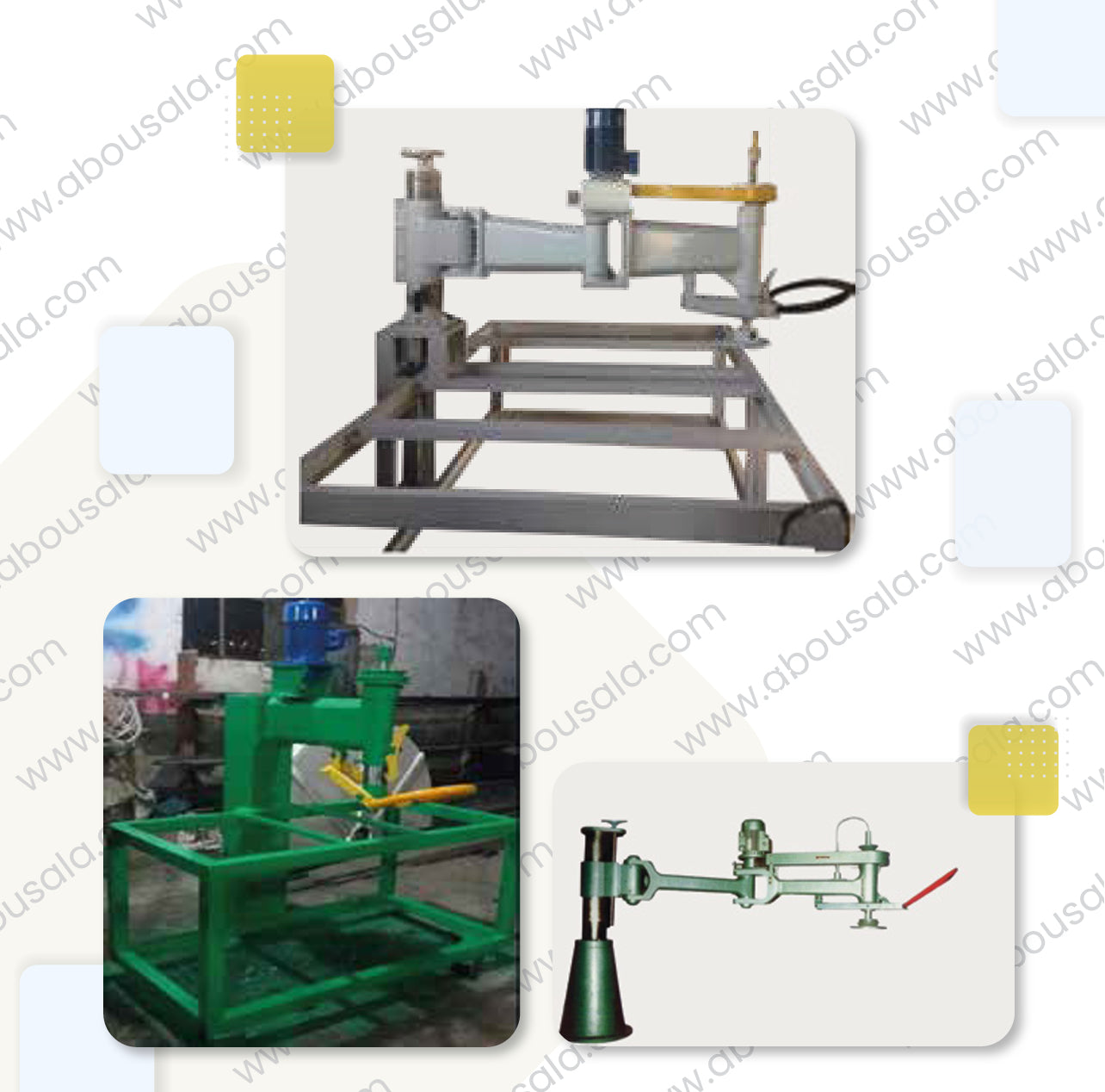 Granite Polishing Machine of 4 kilowatts Engine Power